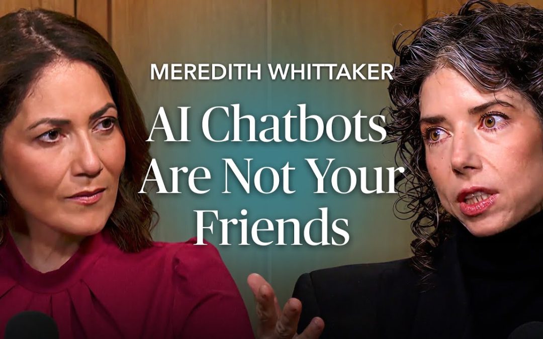 AI wil jouw leven: Techbaas Meredith Whittaker zegt nee | De Mishal Husain Show