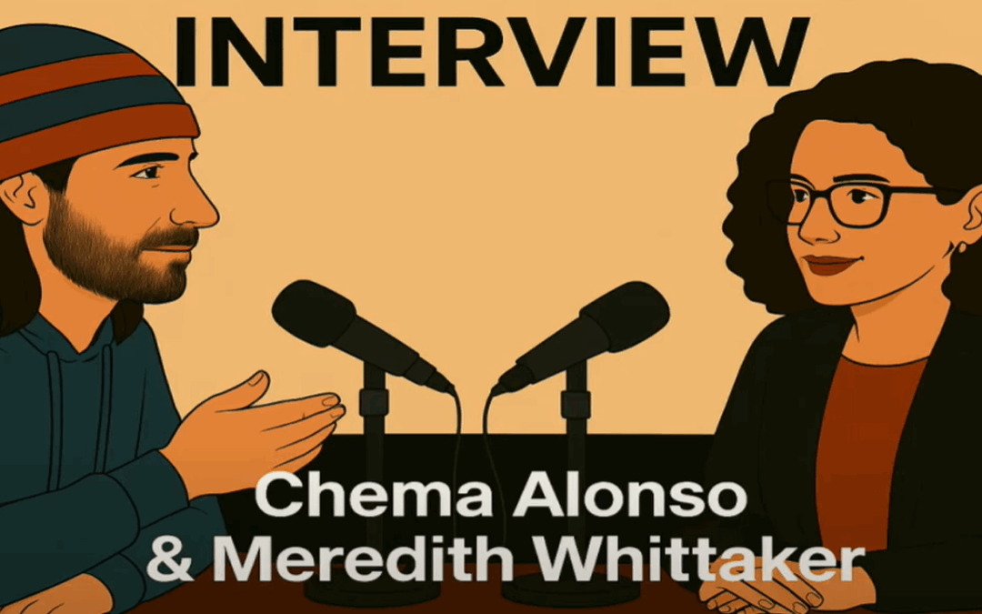 Chema Alonso interviews Meredith Whittaker about Signal, privacy and AI