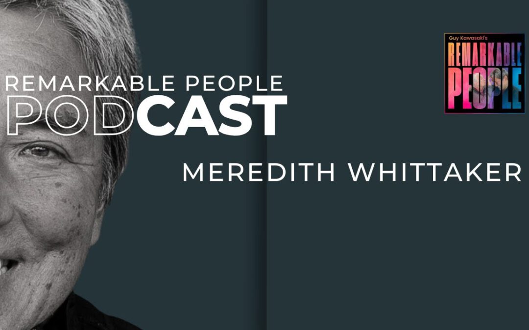 Meredith Whittaker: Revolutionizing tech privacy and power