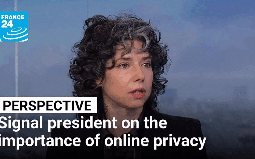 Why online privacy is vital: Insights from messaging app Signal’s president