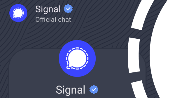 Signal release note chat